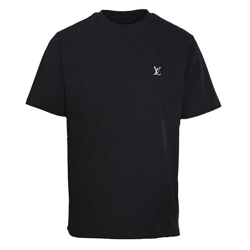 Louis Vuitton Hardware-Detail Crewneck Short-Sleeve T-Shirt