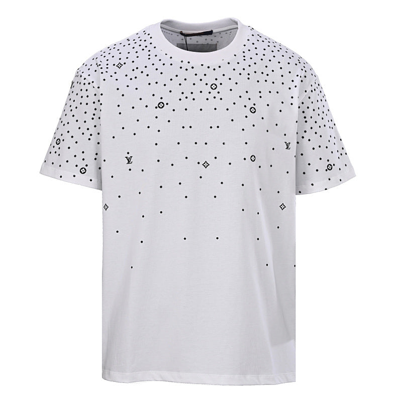 Louis Vuitton "Starry Sky" Print Short-Sleeve T-Shirt